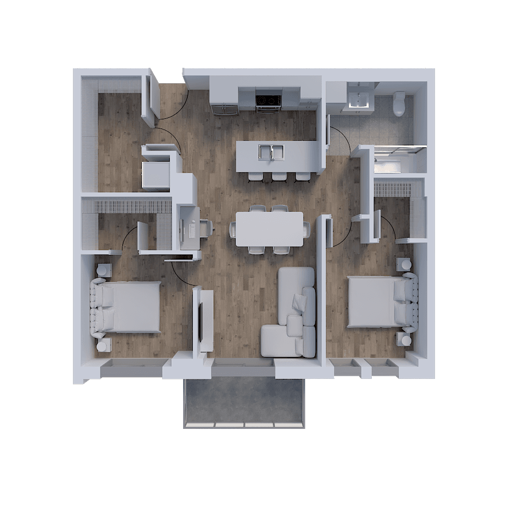 Voir le plan — Type B1 Inv · Phase 2