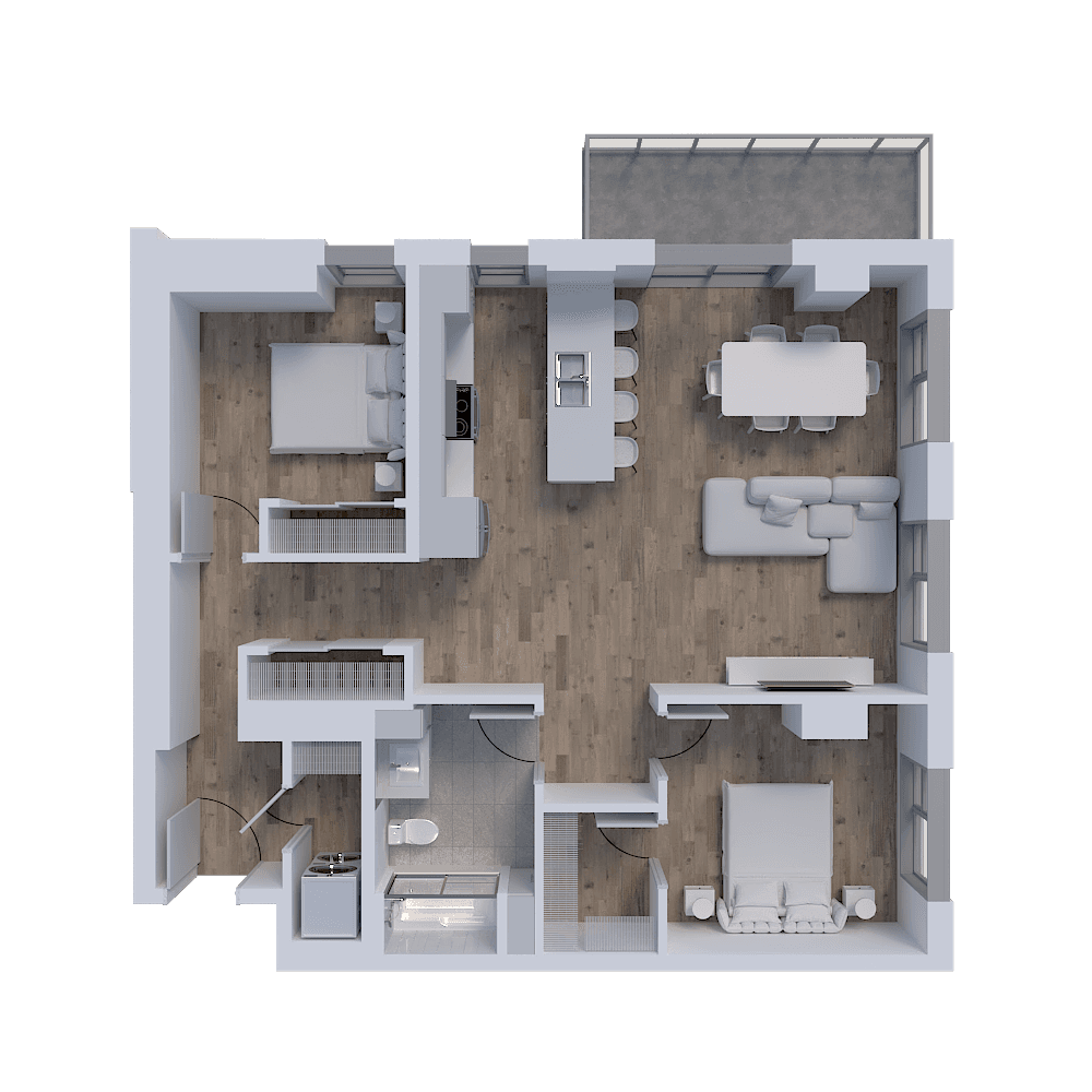Voir le plan — Type B2 · Phase 2